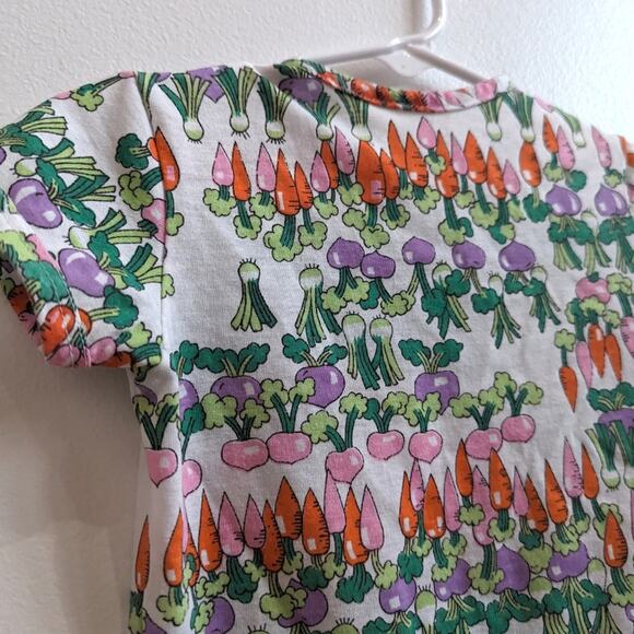 Vtg Her Majesty T-Shirt Unisex Sz 12-18m Vegetables Carrots Layering - Picture 2 of 4